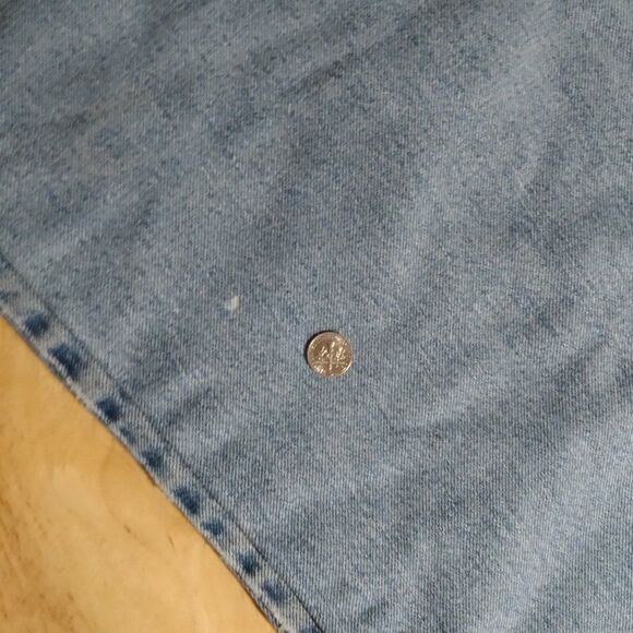 Vintage Levi's 550 Relaxed Tapered Denim Blue Jeans - Picture 9 of 9